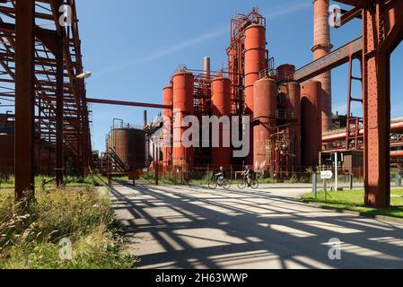 coking plant zeche zollverein,unesco world heritage zollverein,essen,stoppenberg district,ruhr area,north rhine-westphalia,germany Stock Photo