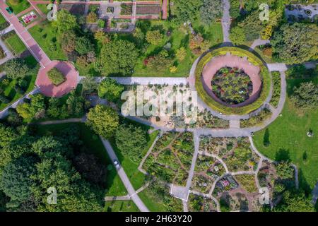 essen,north rhine-westphalia,germany - grugapark,a park in essen,emerged from the first large ruhrland horticultural exhibition in 1929,was the park area of the federal horticultural show in 1965. Stock Photo