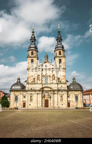 cathedral in fulda,hesse Stock Photo