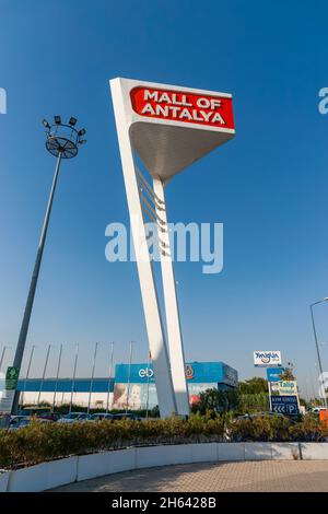 shopping center,mall of antalya,kepez,antalya,turkey Stock Photo