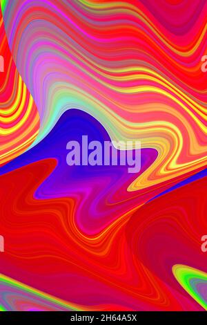 Seamless abstract colorful backdrop with drops and waves on water surface. Stock Photo