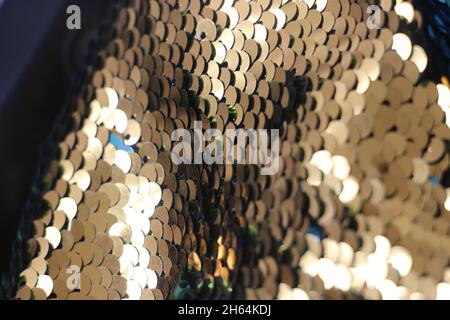 Blurred Golden Background. Abstract Blurred Textures Luxury Background. Stock Photo