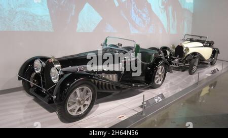 T54 Bugatti exhibition at the Petersen Museum, Hollywood, California, USA, 6th July 2017 Stock Photo