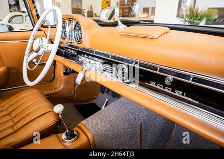 Mercedes 300 Sl Stock Photo