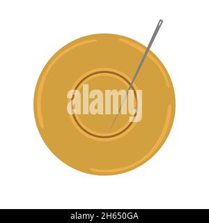 a candy circle with a circle in the middle. The squid game. vector Stock Vector