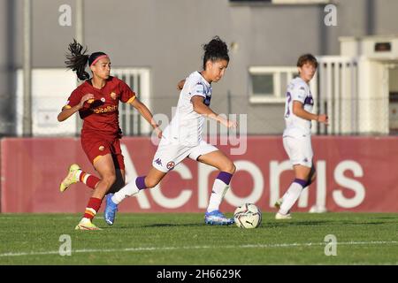 Claudia Neto (Fiorentina Femminile) during ACF Fiorentina femminile vs  Florentia San Gimignano, Italian Soccer Serie A Women Championship,  Florence, I Stock Photo - Alamy