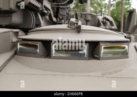 Periscope on a tank Stock Photo