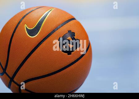 Chapel Hill, NC, USA. 12th Nov, 2021. Brown Bears guard Paxson Wojcik ...