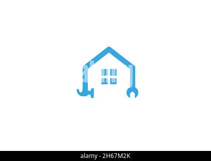 House Repair Logo Vector Symbol Icon Design Illustration Stock Vector