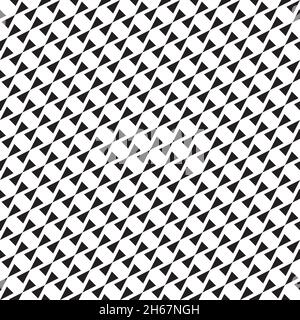 Seamless abstract geometric triangle interlock pattern Stock Vector