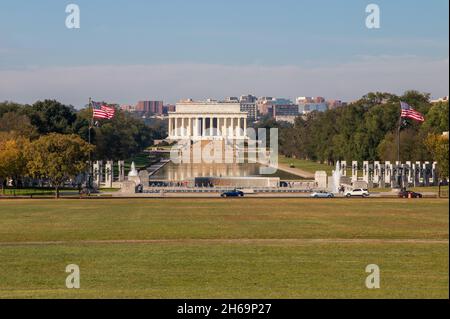 Lincoln Memorial in Washington DC Stock Photo