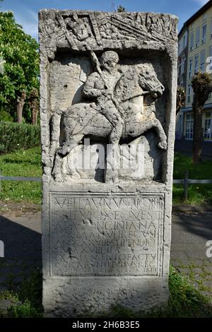 Bonn Rome Roman Tombstone Of A Legionnaire At Bonn / Rhine Stock Photo - Alamy