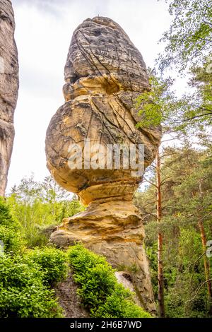 Mushroom Rock is a unique geological formation located in Rock City ...