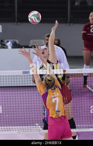 Klimets Hanna of Acqua & Sapone Roma Volley during the Women's ...