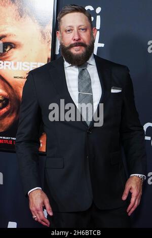 Hollywood, United States. 14th Nov, 2021. HOLLYWOOD, LOS ANGELES, CALIFORNIA, USA - NOVEMBER 13: Producer Brad Feinstein arrives at the 2021 AFI Fest - Official Screening Of Netflix's 'Bruised' held at the TCL Chinese Theatre IMAX on November 13, 2021 in Hollywood, Los Angeles, California, United States. (Photo by Nox Yang/Image Press Agency) Credit: Image Press Agency/Alamy Live News Stock Photo