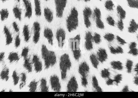 Wallpaper with abstract leopard pattern, seamless wild animals background. Wildlife texture. Stock Photo