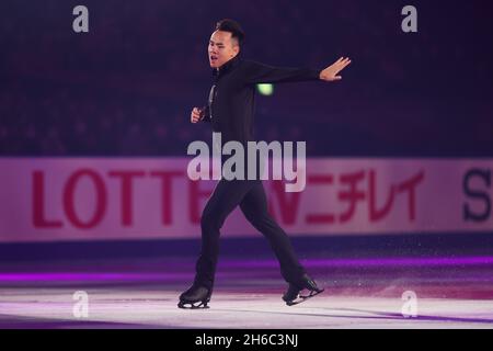 Nam Nguyen (CAN), NOVEMBER 14, 2021 - Figure Skating : ISU Grand Prix ...