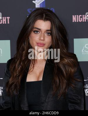 Malibu, California, USA. 13th November, 2021. Brielle Barbusca attending the premiere of 'Night Night' in Malibu, California.  Credit: Sheri Determan Stock Photo