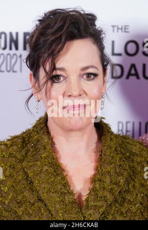 File photo dated 13/10/21 of Olivia Colman who has said she was 'thrilled' to be asked to narrate the BBC's new Julia Donaldson and Axel Scheffler's animated production of Superworm as she is a fan of the children's book. Issue date: Monday November 15, 2021. Stock Photo