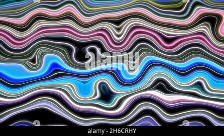 Abstract gradient striped multicolored background Stock Photo