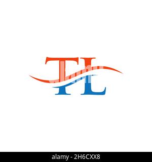 Initial TL letter business logo design vector template with minimal and modern trendy. TL logo design for business and contraction Stock Vector