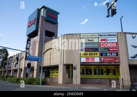 Westfield Hornsby, 236 Pacific Hwy, Hornsby NSW 2077 Stock Photo