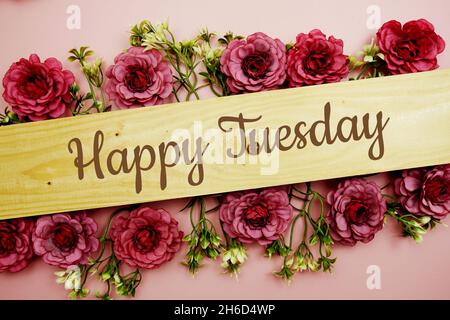 Happy tuesday letters colorful. Vector Typography background. can be used  on banner design and for advertisement. 12978532 Vector Art at Vecteezy