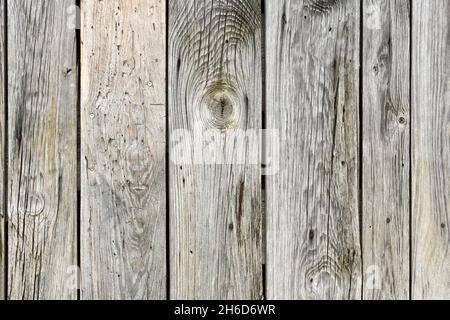 Vertical old wooden planks background Stock Photo
