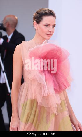 VENICE, ITALY - SEPTEMBER 03: Rebecca Ferguson attends the red carpet of the movie 'Dune' during the 78th Venice Film Festival on September 03, 2021 Stock Photo