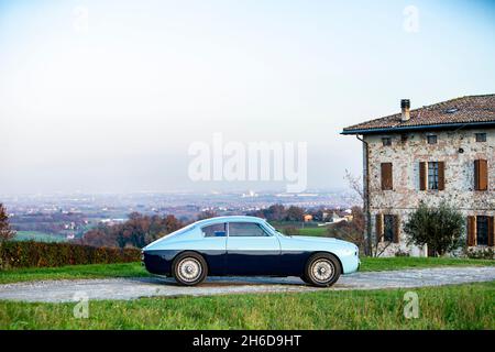 1955 Alfa Romeo 1900 SZ coupe Zagato. Stock Photo