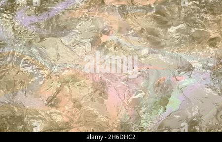 Pink and light brown abstract grunge background, marble background effect or texture. Close-up of a creative background for your design Stock Photo