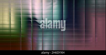 Abstract background made up of multicolored rectangles Stock Photo