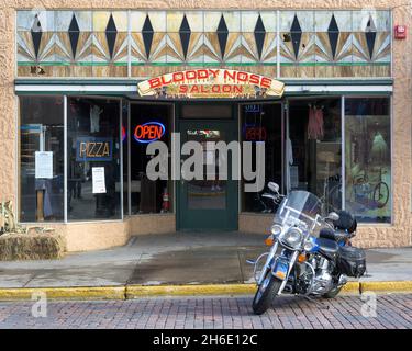 Bloody Nose Saloon on Main Street in Deadwood, South Dakota