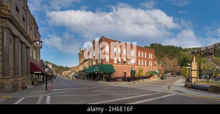 Hickok's Hotel & Gaming on Main Street in Deadwood, South Dakota Stock Photo