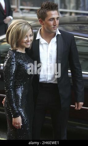 CHARLOTTE CHURCH AND BOYFRIEND GAVIN HENSON ARRIVES FOR THE GQ MEN OF THE YEAR AWARDS AT THE ROYAL OPERA HOUSE, COVENT GARDEN, LONDON. Jeff Moore/allactiondigital.com  Stock Photo