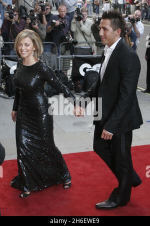 CHARLOTTE CHURCH AND BOYFRIEND GAVIN HENSON ARRIVES FOR THE GQ MEN OF THE YEAR AWARDS AT THE ROYAL OPERA HOUSE, COVENT GARDEN, LONDON. Jeff Moore/allactiondigital.com  Stock Photo