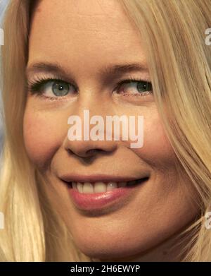 Claudia Schiffer launches the Mallorca Clasic 2006 Golf Tournament, London.   Stock Photo