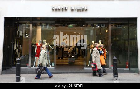 A Karen Millen store which is one the fashion chains owned Mosiac. Fears over