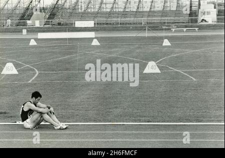 1969 Press Photo Olympic champion Bill Toomey, decathlon, Los Angeles, CA