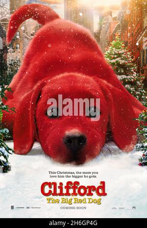 Clifford The Big Red Dog Advance Poster Clifford 2021 Paramount