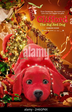 CLIFFORD THE BIG RED DOG advance poster Clifford 2021