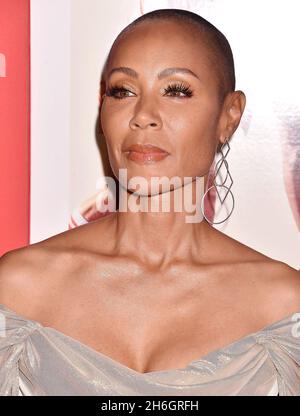 HOLLYWOOD, CA - NOVEMBER 14: Jada Smith attends the 2021 AFI Fest