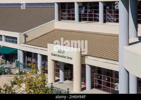 NEW ORLEANS, LA, USA - NOVEMBER 13, 2021: Reily Student Recreation Center at Tulane University Stock Photo