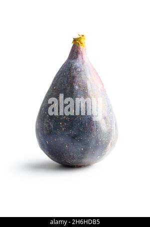 Fresh ripe figs isolated on white background. Stock Photo