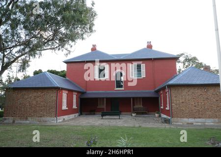 Willandra House, a heritage-listed former service station and homestead and now community facility located at 782 Victoria Road, Ryde Stock Photo