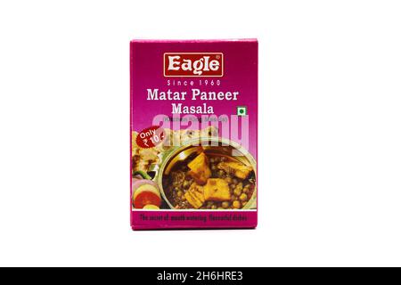Noida , Utter pardesh , India - october 20 2021 , masala for indian vegetable recipe , A picture of masala for indian vegetable recipe in noida octobe Stock Photo