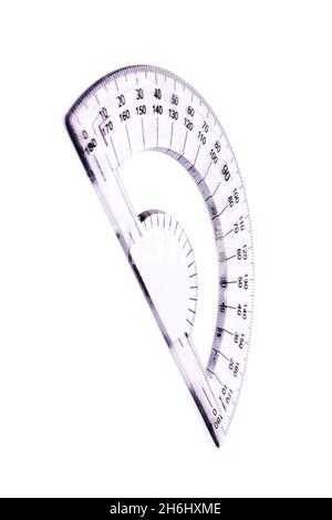 Protecter maths isolated on white background with selective focus Stock Photo