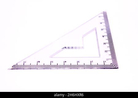 Protecter maths isolated on white background with selective focus Stock Photo