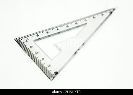 Protecter maths isolated on white background with selective focus Stock Photo