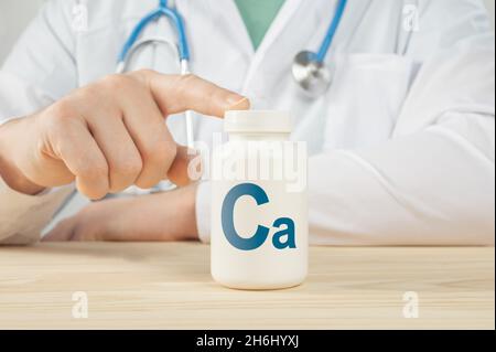 Doc Calcium Calcium Ca supplements for Bone human health. Doctor recommends taking ...